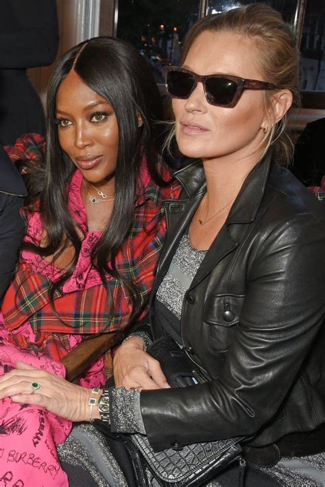 Kate Moss and Naomi Campbell Reunited on the .